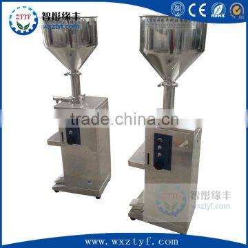 Electrical liquid and cream semi-auto filling machine