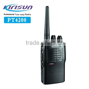KIRISUN PT4200 4W 16Ch 7.4V 1000/1200/1600mAh Li-ion(Optional) CTCSS/DCS Function Police Radio Walkie Talkie