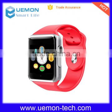 Smart Watch with Leather Strap Support SIM Card Smartwatch reloj inteligente For phone