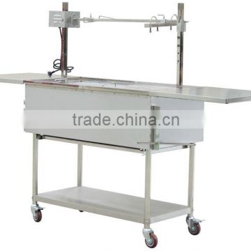 Industrial commercial rotating bbq grill EB-W01