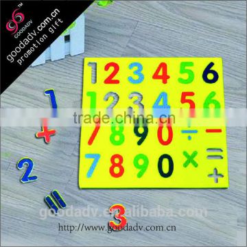 Conducive to children recognize numbers puzzle / EVA jigsaw puzzle