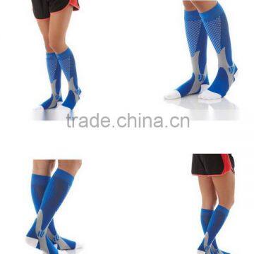 Customized Logo Long Soccer Socks Over Knee Cotton Long Sports Socks