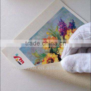 China supply inkjet cotton canvas for arts copy