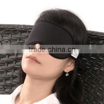 Functional health care comfortable airline eyeshade polyester eye mask