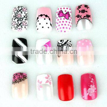 Nail Art 2016 profession beauty different styles of acrylic Nail Tips display