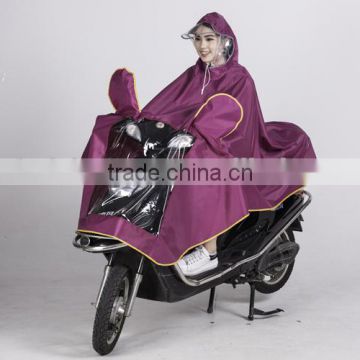 Good quality waterproof motorcycle raincoat for adult