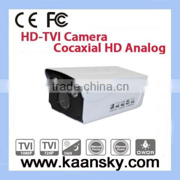 hikvision hd coaxial tvi cctv camera led array colour bullet camera