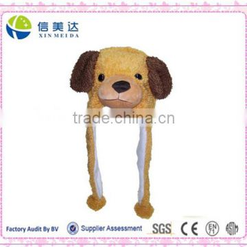 Adult/Teen Plush Animal Puppy Character Ear Flap Hat