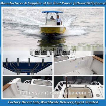 Gather 9.6m cheap fiberglass fishing boat