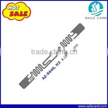 ISO18000-6CRFID uhf Alien H3 9640 dry inlay tag