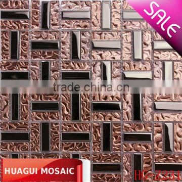 Stainless Steel Mix Glass Mosaic HG-Z231