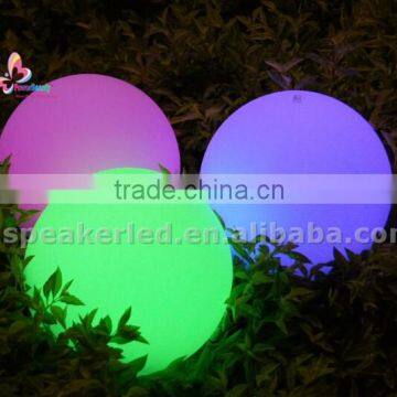 outdoor garden color changing led ball waterproof