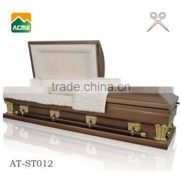 trade assurance supplier reasonable price china steel casket