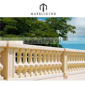 natural sandstone stone highway fence of column railing