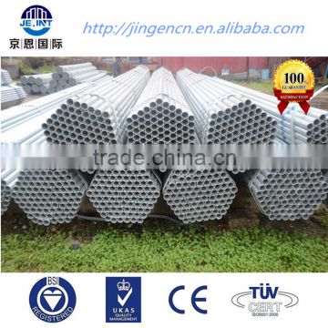 Steel welded galvanized pipes for ship-building industry