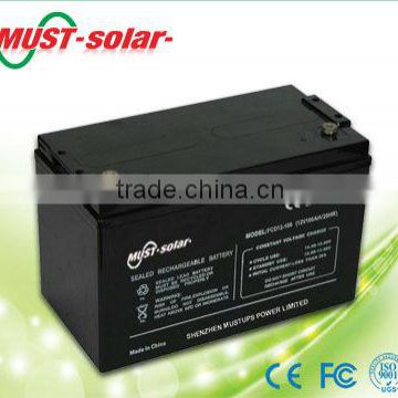 <MUST Solar>Best factory battery deep cycle 12v battery 250ah