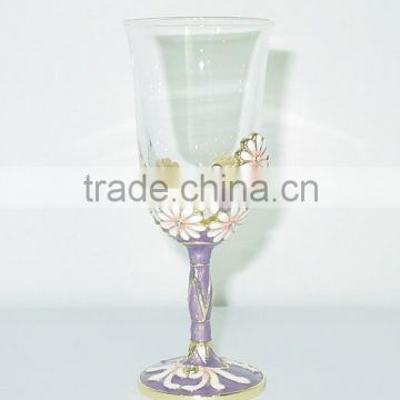 white wine glass/goblet/craft glassware