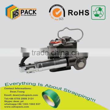 NEW products pneumatic Strapping Tool HS-19S PET PP strap welding tool for glass bottles band packing