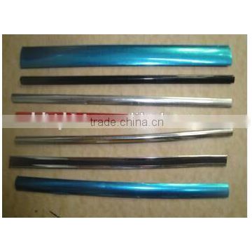 Factory directy sale PVC car chrome side door trims with 3m tape