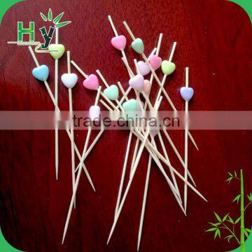 Wholesale high quality bamboo fruit picks from China