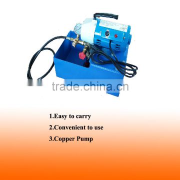 mini, portable 0-25 bar electric pressure test pump DSY-25 / 3.0L/m for pipes