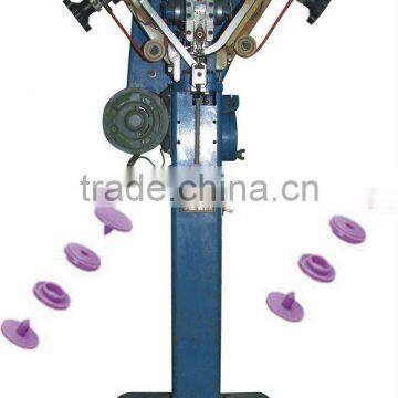 automatic snap attaching machine