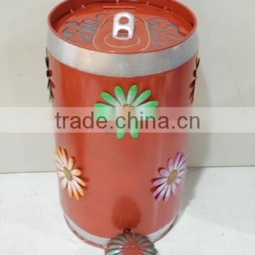 Special indoor iron garbage decoration with pedal for home
