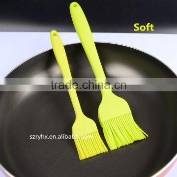 Amazon hot sale with Cleaning Custom silicone brush with wooden handle