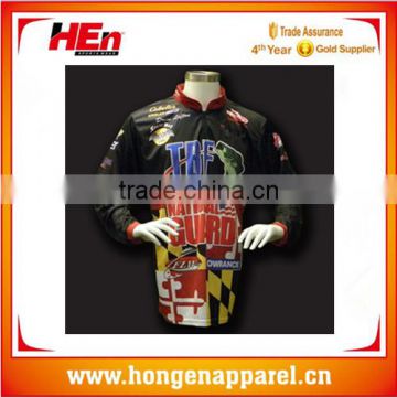HongEn Apparel custom bass fishing jerseys fishing shirts fishing hoodies for your team