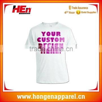 Hongen apparel make your custom design T-shirts supplier