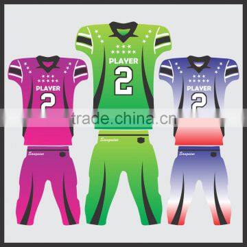 Shop Football Uniform in any design / Free Mock Up of American Uniform | Free Sample | Sublimation Uniform | Sports Uniform Make