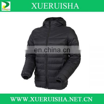 Outdoor men Sport fashion Down jacket with hood