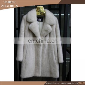 Alibaba China Supplier Natural Soft Winter Fur Coat And Garment /Genuine Real Mink Fur Coats