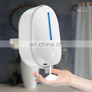 Refillable foam automatic bath soap dispenser