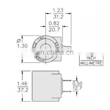 HYDRAFORCE solenoid valve 6301036 winding solenoid valve Coils