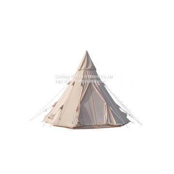 3m Canvas Teepee Tent    Canvas Bell Tent   Cotton Canvas Tent supplier    canvas camping tents