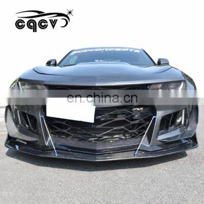 Good fitment widebody kit for Camaro front bumper rear diffuser trunk spoiler hood and wide flare for chevrolet Camaro facelift