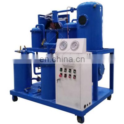 High Efficient Used Oil Clean Machine Automatic Used Lubricating Oil Purifier Machine