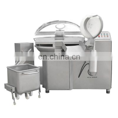 Automatic Meat Paste Meat Ball Meat Stuffing Chopping Bowl Cutter Mixing Machine