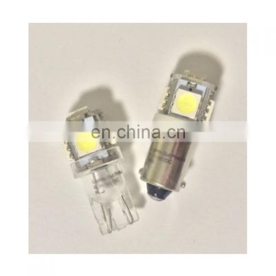 5*5050 SMD pinball LED bulbs with BA9S or T10 base, 6.3v AC/DC