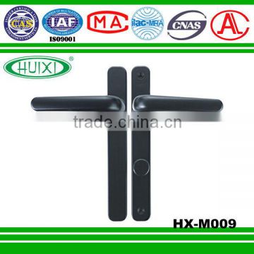 cheap black h type door handle M009