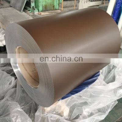 Factory Price Wholesale 3105 PE PVDF Colour Channel Letter Color Coated Aluminum Coil for Rain Gutter