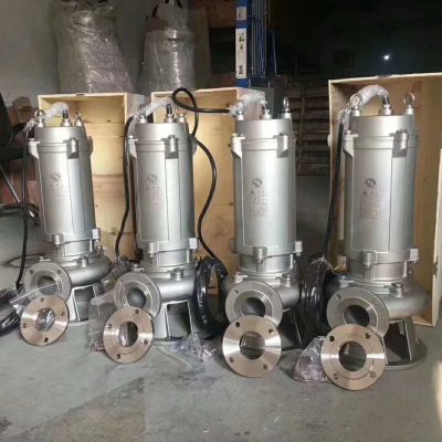 Stable And Reliable Copper Wire Motor China All Stainless Steel Sewage Pump Series Wholesale Market Sump Pump