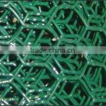 green pvc coated chicken wire mesh