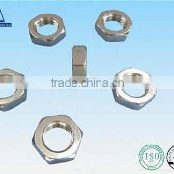 2015 high precision hardware carbon steel hex nut