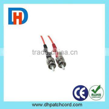 Multimode Duplex ST/ST Optical Fiber Patch Cord