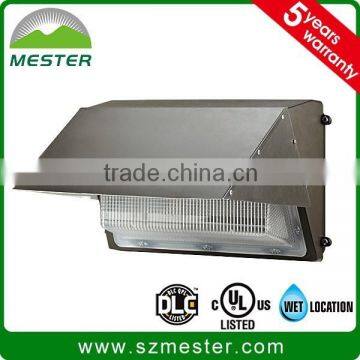 5years warranty LED Wall pack light 45/70w ,4000k/5000k wall pack DLC UL listed with LM79/LM80/IES