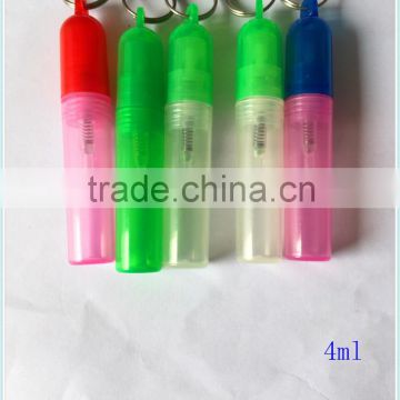 plastic 4ml perfume pen sprayer bottle for liquid soap and hand sanitizer