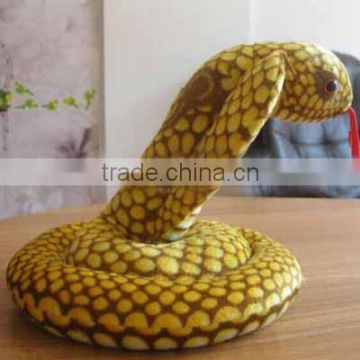 Hot sale plush snake stuffed toy from Yiwu factory