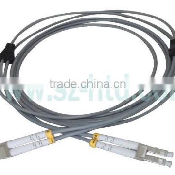 Factory price LC-LC MM Duplex 2.0mm Armored Fiber Optic Patch Cord